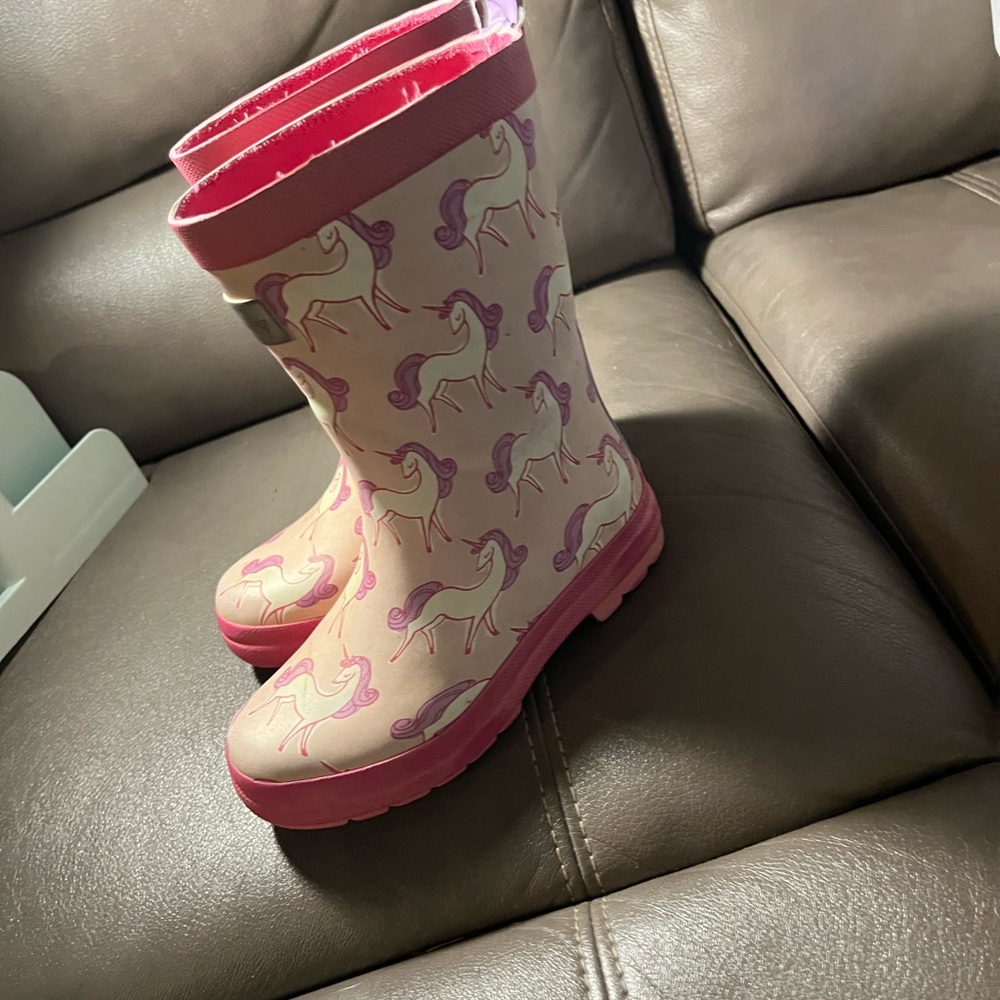 Hatley unicorn rain boots